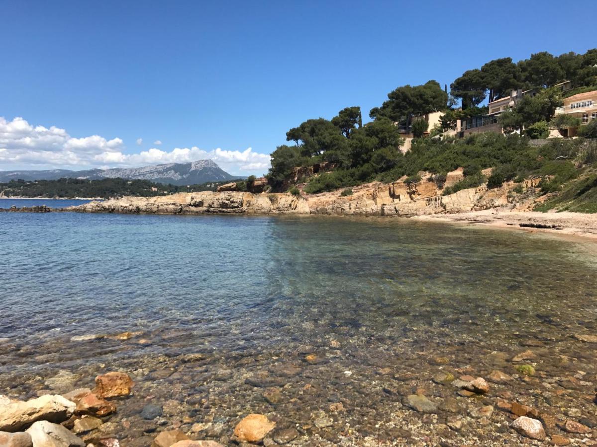 Cabanon la calanque du Península Hotel Le Pradet Exterior foto